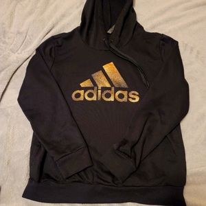 Adidas Pullover With Rose Gold/Gold Logo